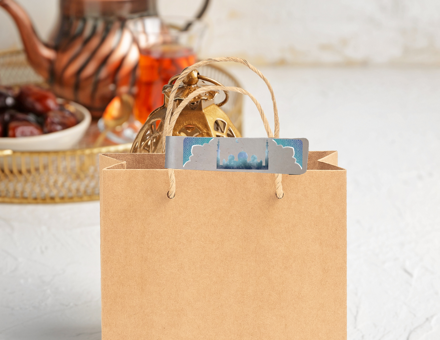 Ramadan Gift Tag Label Stickers - Eco-Friendly and Biodegradable. Classic Designs