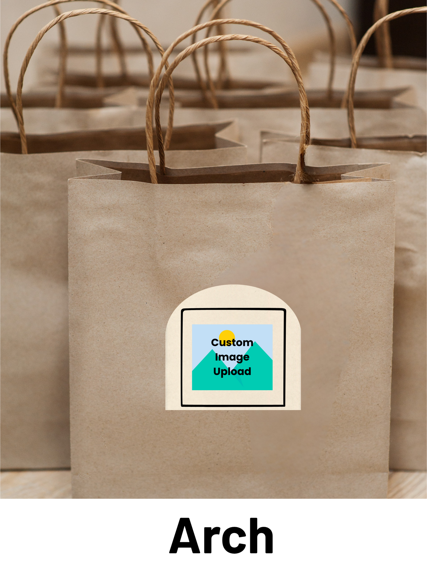 Tree-Free Sticker Labels Custom Upload - Perfect to Showcase Your Brand