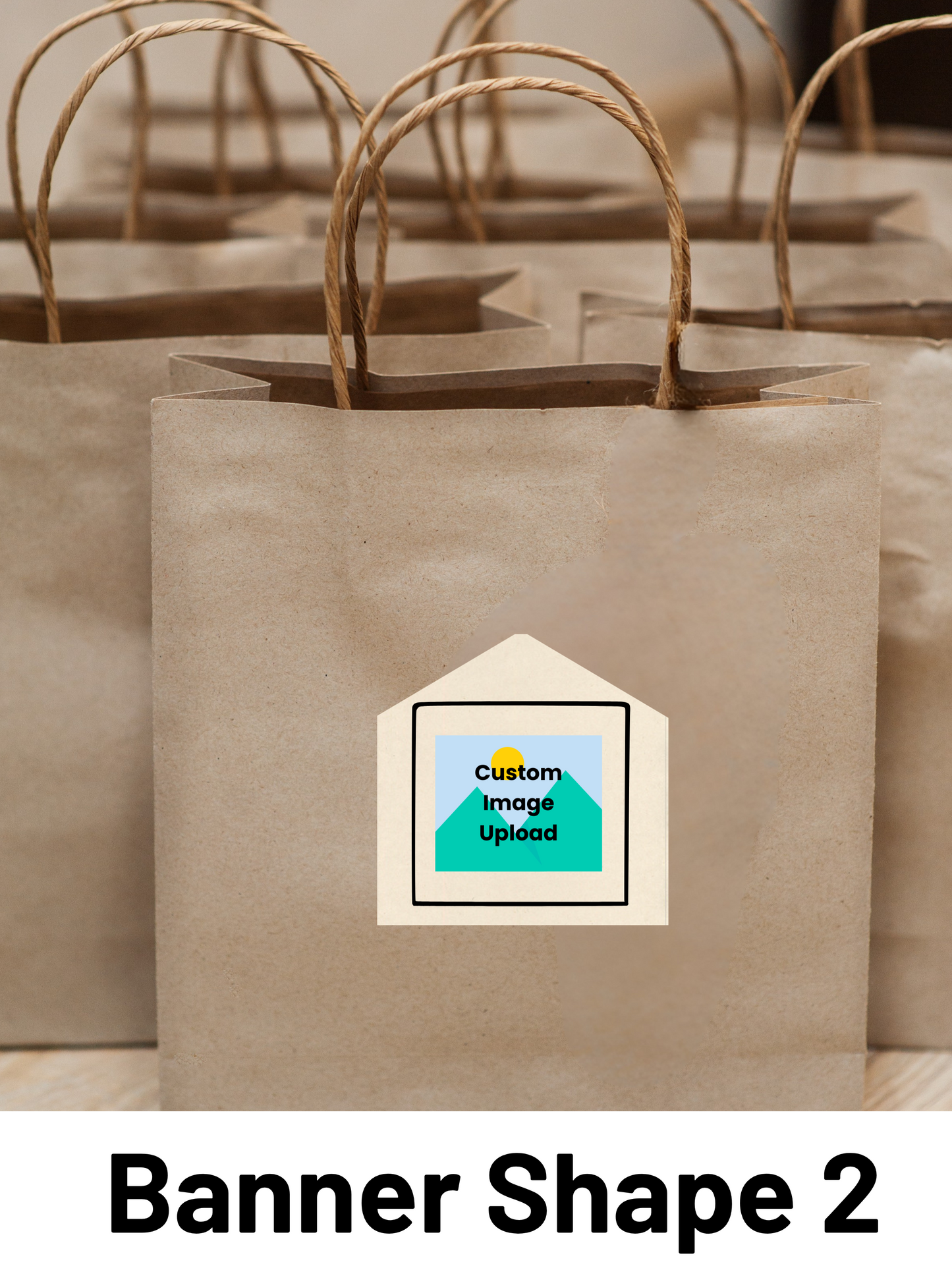 Tree-Free Sticker Labels Custom Upload - Perfect to Showcase Your Brand