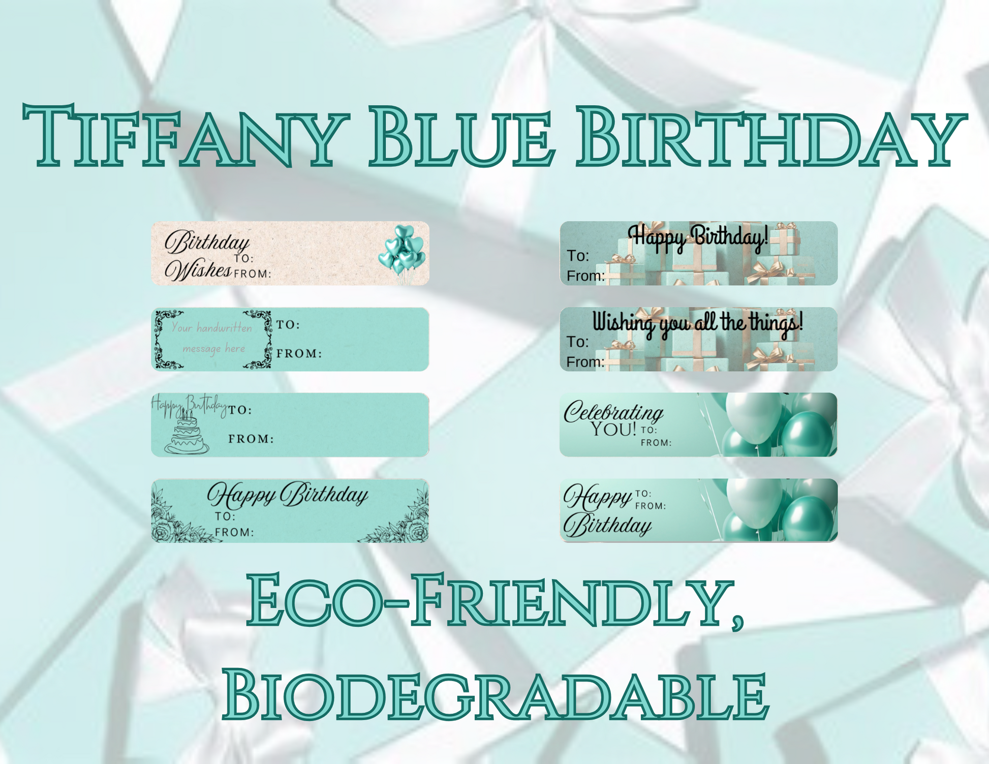 Tiffany Blue Birthday collection