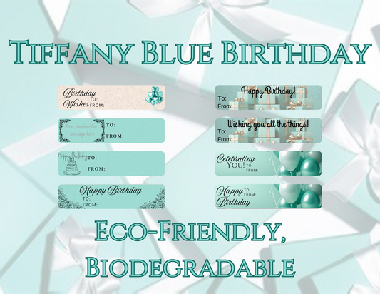 Tiffany Blue Birthday collection