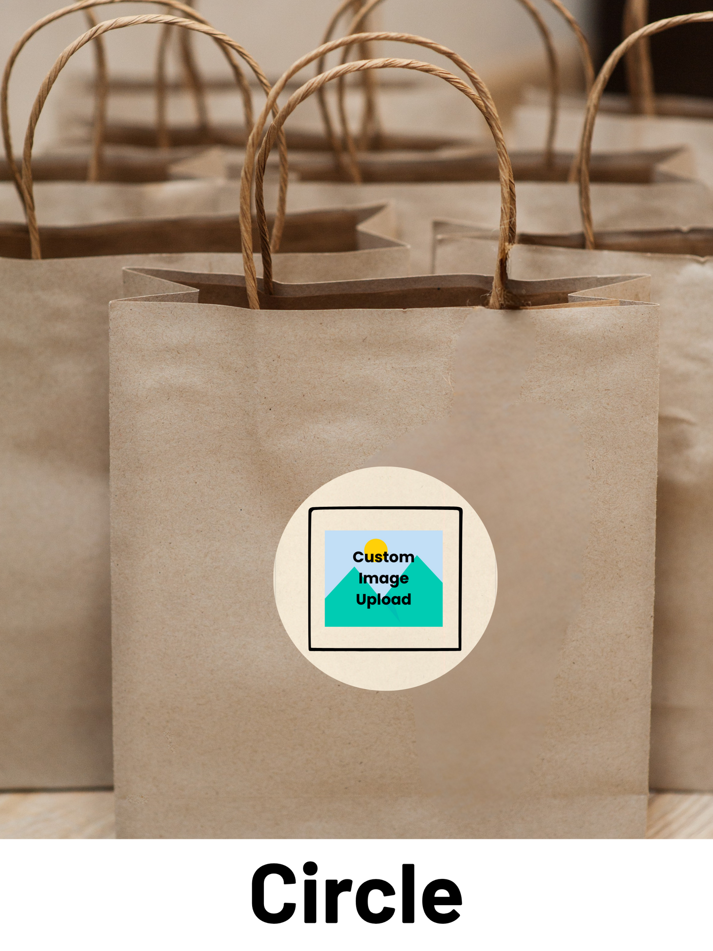 Tree-Free Sticker Labels Custom Upload - Perfect to Showcase Your Brand