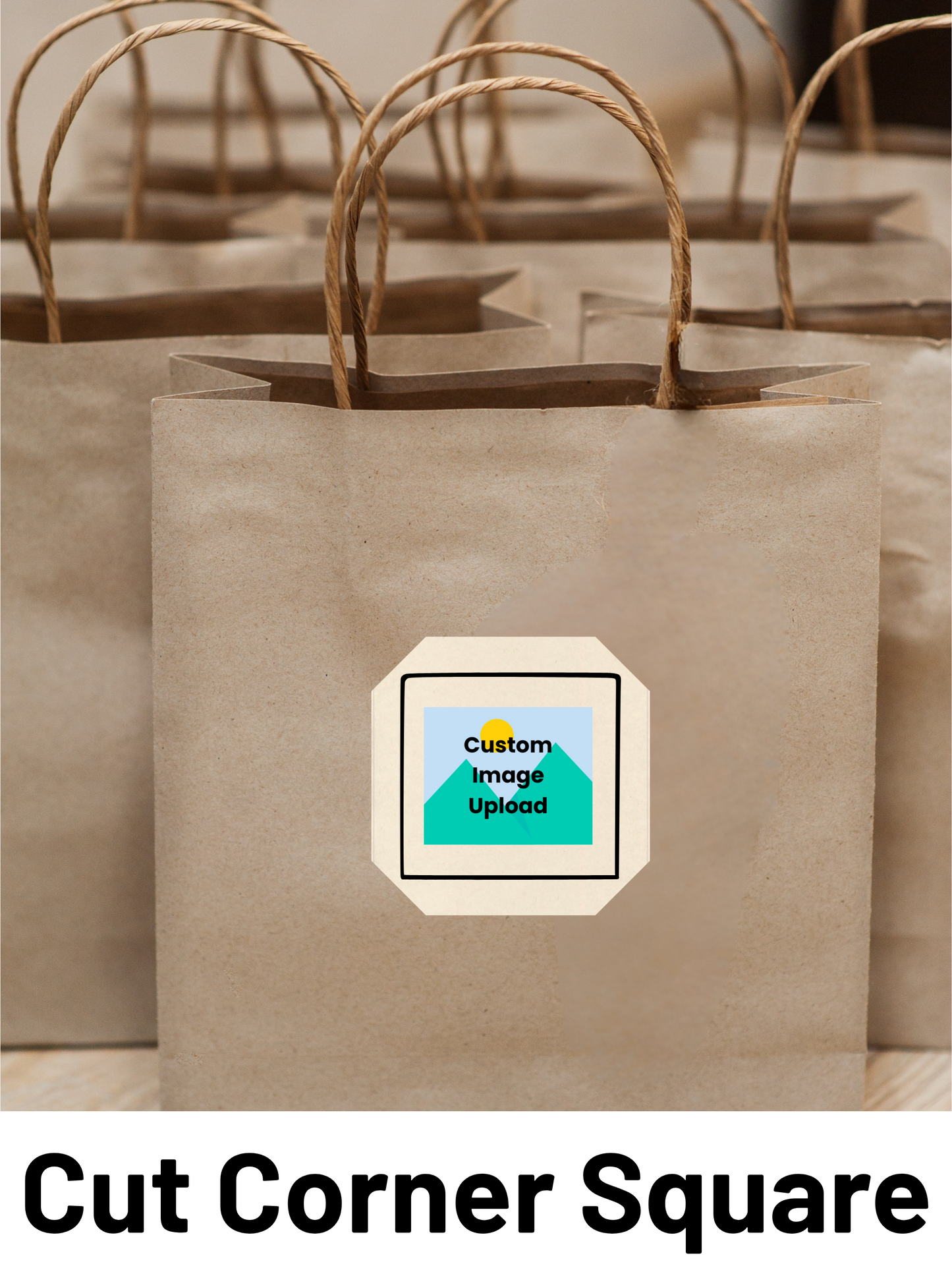 Tree-Free Sticker Labels Custom Upload - Perfect to Showcase Your Brand