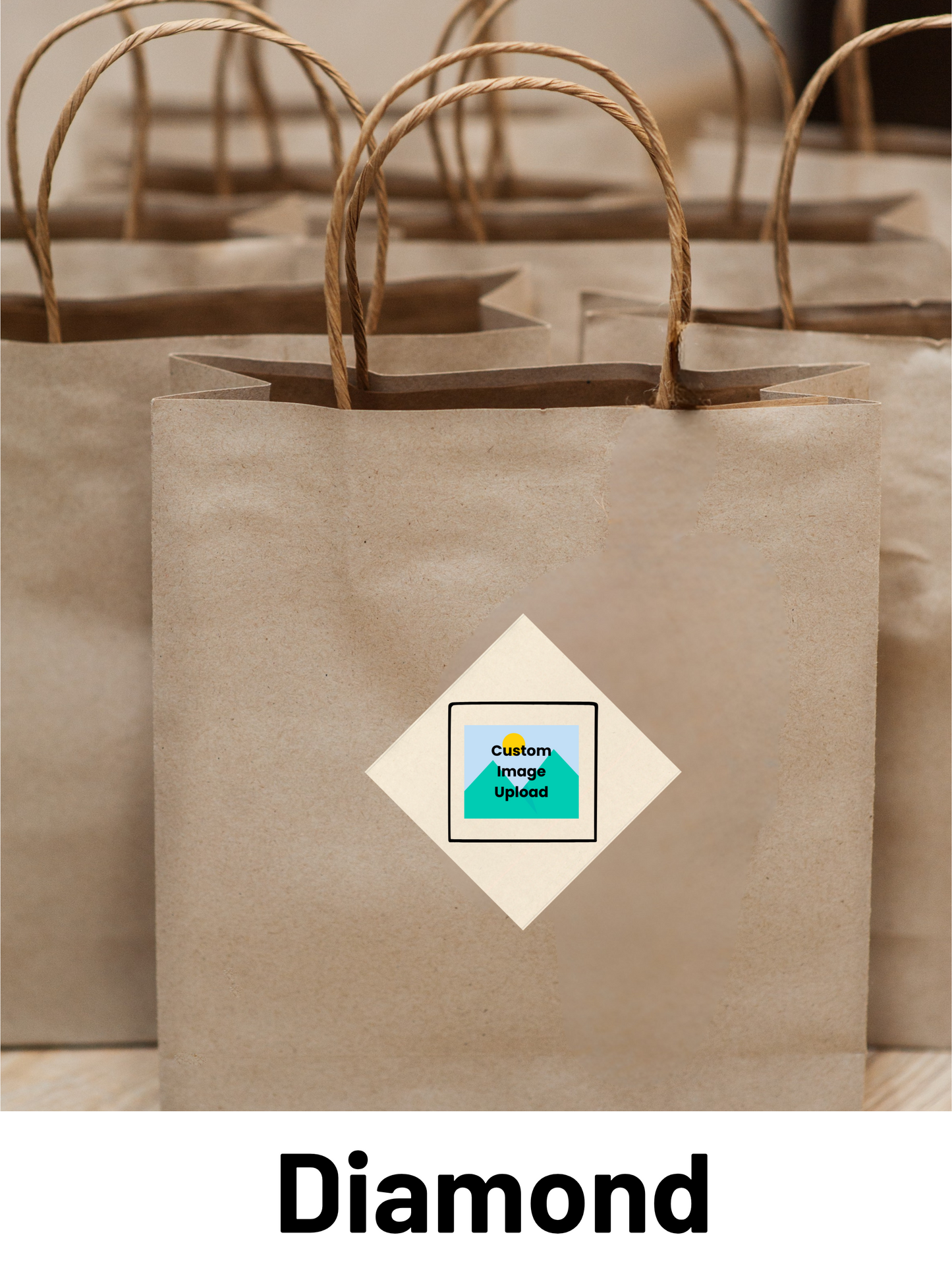Tree-Free Sticker Labels Custom Upload - Perfect to Showcase Your Brand