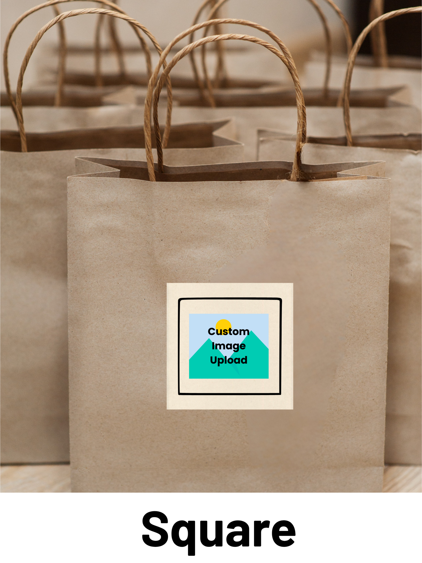 Tree-Free Sticker Labels Custom Upload - Perfect to Showcase Your Brand
