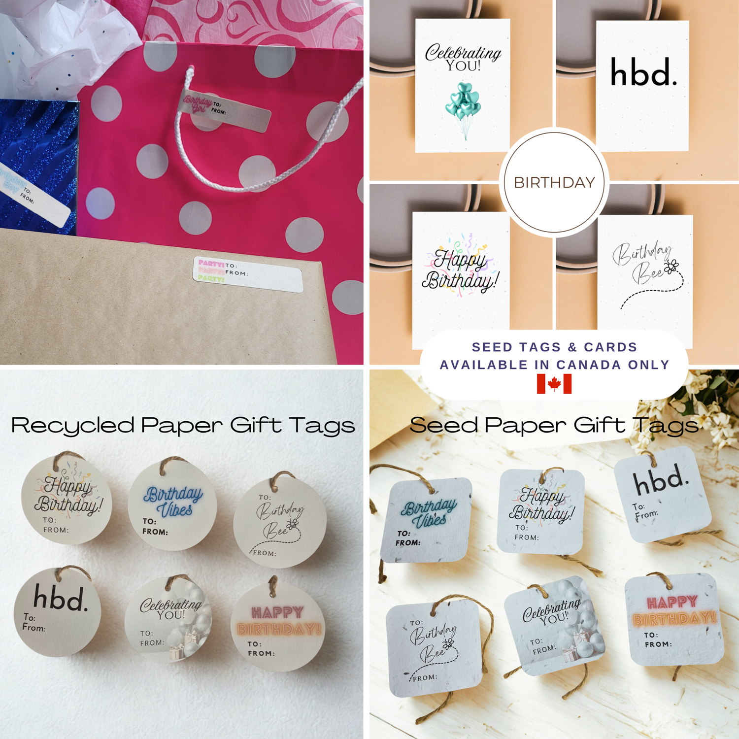 Eco-Friendly Gift Tags & Stickers - share greetings sustainably Greetings for Earth Eco-Friendly Gift Tags & Stickers - share greetings sustainably Greetings for Earth