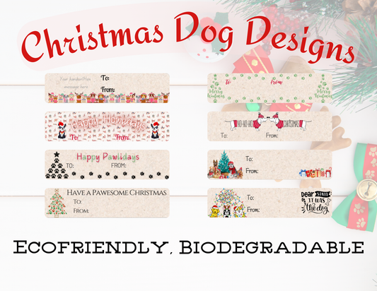 Christmas Dog Design Set with 8 different designs