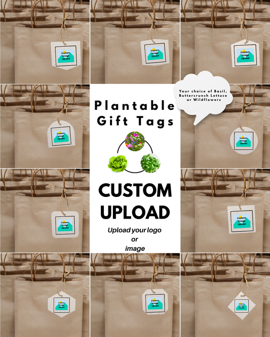 Etiquetas de felicitación ecológicas personalizadas para cargar: perfectas para exhibir su marca